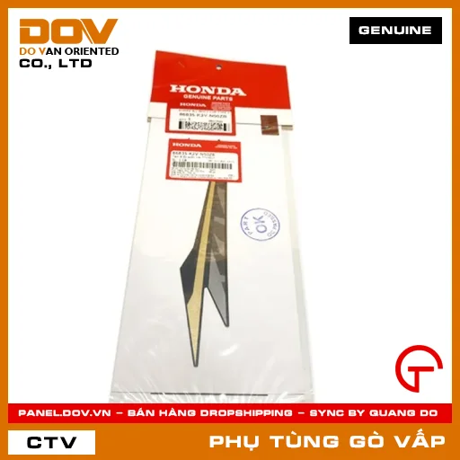 TEM B ỐP SƯỜN TRÁI *TYPE1* MÃ PHỤ TÙNG 86835K2VN50ZB — 86835K2VN50ZB