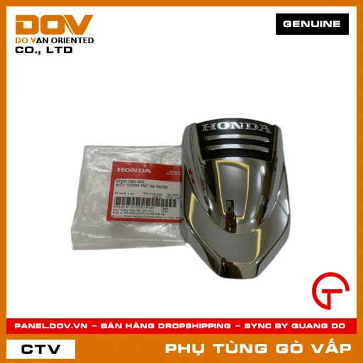 BIỂU TƯỢNG MẶT NẠ TRƯỚC MÃ PHỤ TÙNG 87101GBGB20 — 87101GBGB20