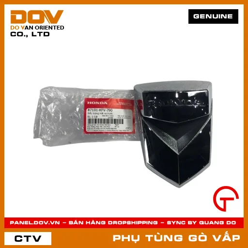 BIỂU TƯỢNG MẶT NẠ TRƯỚC MÃ PHỤ TÙNG 87101KFV790 — 87101KFV790