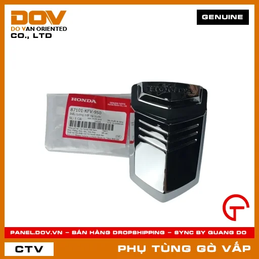 BIỂU TƯỢNG MẶT NẠ TRƯỚC MÃ PHỤ TÙNG 87101KFV950 — 87101KFV950