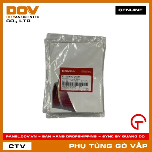 TEM CÁNH YẾM PHẢI *R315P* MÃ PHỤ TÙNG 87101KVL940ZA — 87101KVL940ZA