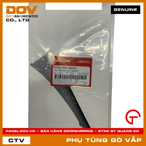 TEM CÁNH YẾM PHẢI *NHA69P* MÃ PHỤ TÙNG 87101KYL900ZA — 87101KYL900ZA