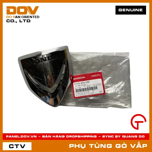 TEM MẶT NẠ TRƯỚC MÃ PHỤ TÙNG 87101KZVV30 — 87101KZVV30