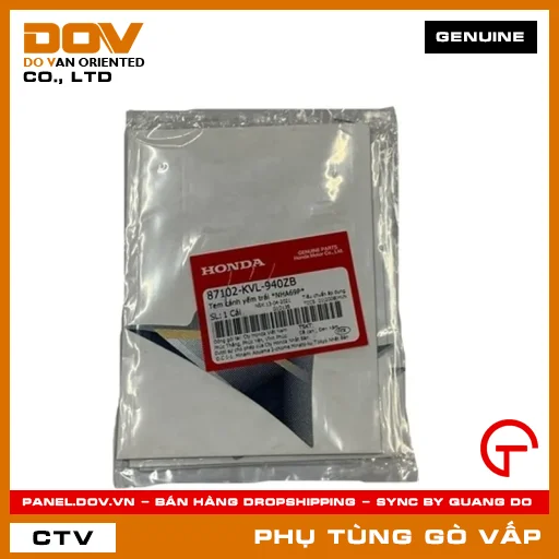 TEM CÁNH YẾM TRÁI *NHA69P* MÃ PHỤ TÙNG 87102KVL940ZB — 87102KVL940ZB