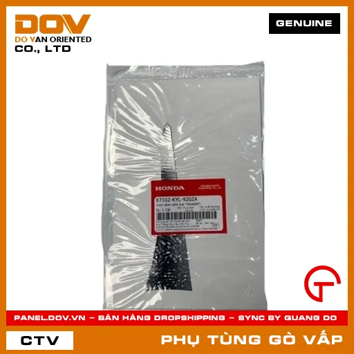 TEM CÁNH YẾM TRÁI *NHA69P* MÃ PHỤ TÙNG 87102KYL920ZA — 87102KYL920ZA