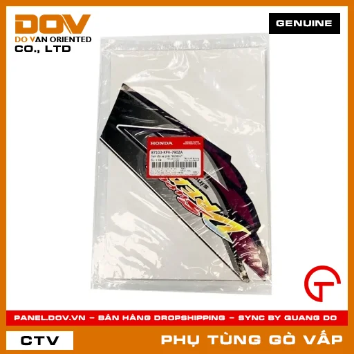TEM CỐP XE PHẢI *R150CU* MÃ PHỤ TÙNG 87103KFV790ZA — 87103KFV790ZA