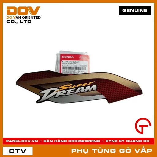 TEM CỐP XE PHẢI R150F MÃ PHỤ TÙNG 87103KFV830ZA — 87103KFV830ZA