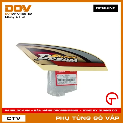 TEM CỐP XE PHẢI R150F MÃ PHỤ TÙNG 87103KFV950ZA — 87103KFV950ZA