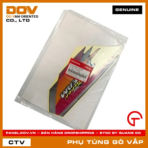 TEM CỐP XE PHẢI R150K MÃ PHỤ TÙNG 87103KFV970ZA — 87103KFV970ZA