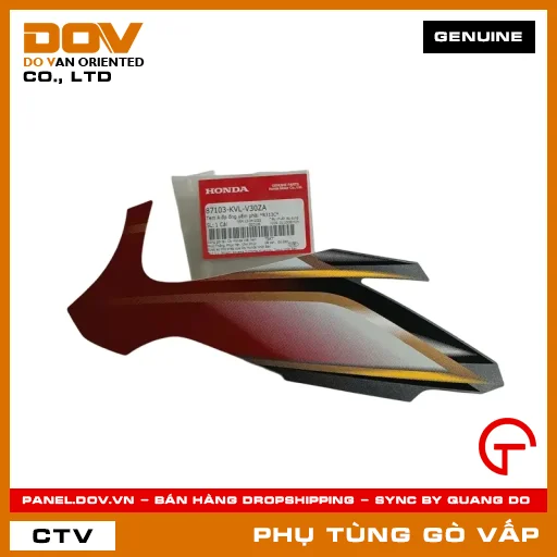 TEM A ỐP ỐNG YẾM PHẢI *R313C* MÃ PHỤ TÙNG 87103KVLV30ZA — 87103KVLV30ZA