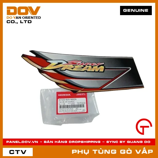 TEM CỐP PHẢI *R150CU* MÃ PHỤ TÙNG 87103KVV900ZA — 87103KVV900ZA