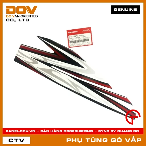 TEM ỐP TRUNG TÂM PHẢI *NHA69P* MÃ PHỤ TÙNG 87103KWWV00ZA — 87103KWWV00ZA