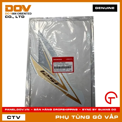 TEM A ỐP ỐNG YẾM PHẢI *NHA96P* MÃ PHỤ TÙNG 87103KYL900ZC — 87103KYL900ZC