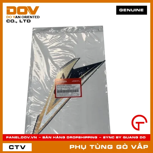 TEM A ỐP ỐNG YẾM PHẢI *NHA69P* MÃ PHỤ TÙNG 87103KYL920ZA — 87103KYL920ZA