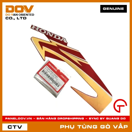 TEM ỐP YẾM TRÁI TRƯỚC *R313C* MÃ PHỤ TÙNG 87104KVGV20ZC — 87104KVGV20ZC