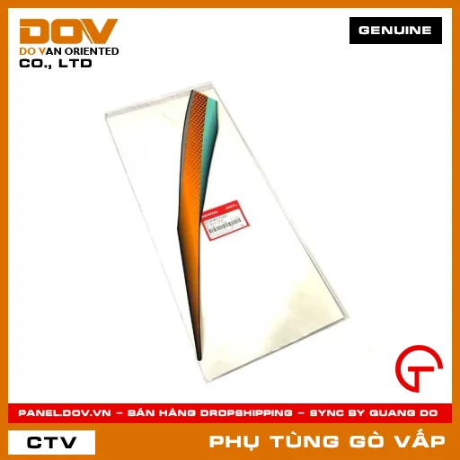 TEM CỐP PHẢI *B142P* MÃ PHỤ TÙNG 87105KFL710ZB — 87105KFL710ZB