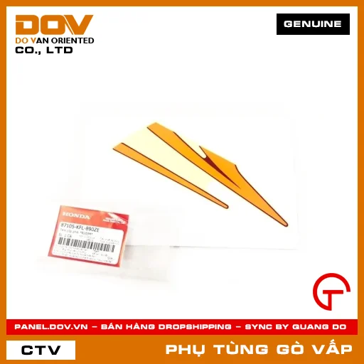 TEM CỐP PHẢI *R203M* MÃ PHỤ TÙNG 87105KFL890ZE — 87105KFL890ZE