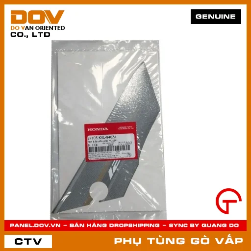 TEM B.ỐP YẾM PHẢI *R315P* MÃ PHỤ TÙNG 87105KVL940ZA — 87105KVL940ZA