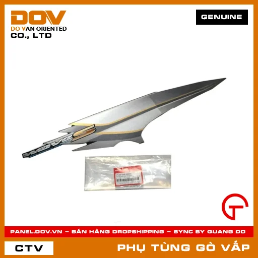 TEM ỐP SƯỜN PHẢI *NHA69P* MÃ PHỤ TÙNG 87106KVR880ZA — 87106KVR880ZA