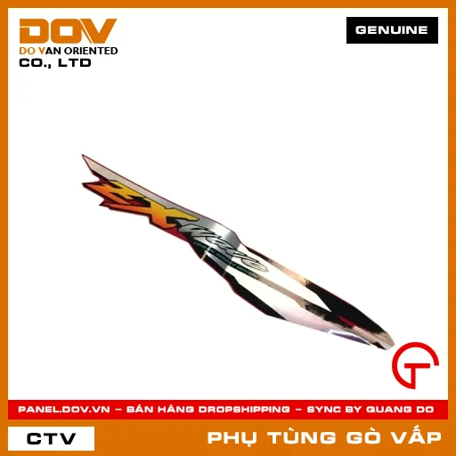 TEM ỐP SƯỜN PHẢI *R263* MÃ PHỤ TÙNG 87107KTL780ZB — 87107KTL780ZB