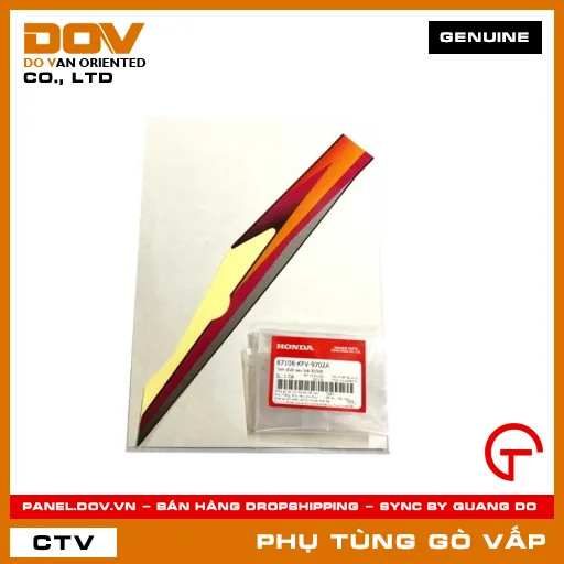 TEM ĐUÔI SAU TRÁI R150K MÃ PHỤ TÙNG 87108KFV970ZA — 87108KFV970ZA