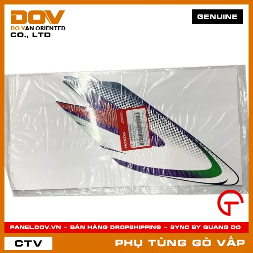 TEM A ỐP SƯỜN TRÁI *B142P* MÃ PHỤ TÙNG 87108KRS860ZC — 87108KRS860ZC