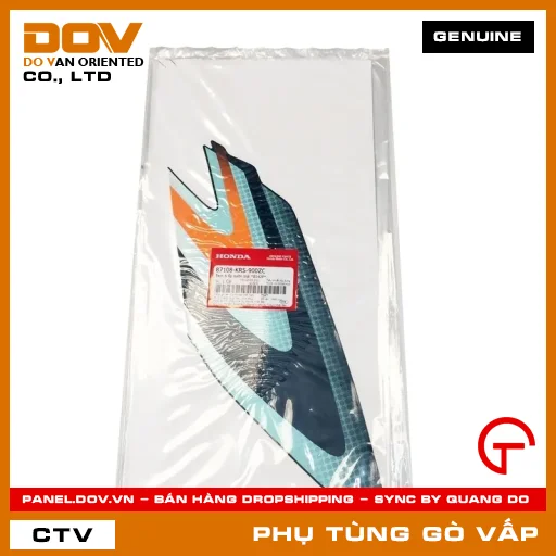 TEM A ỐP SƯỜN TRÁI *B142P* MÃ PHỤ TÙNG 87108KRS900ZC — 87108KRS900ZC