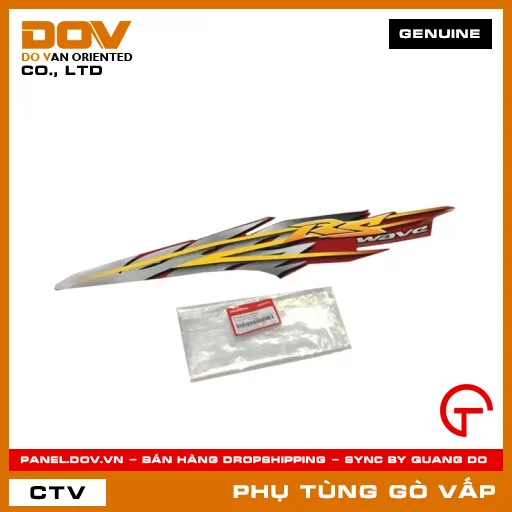 TEM ỐP SƯỜN TRÁI *R263* MÃ PHỤ TÙNG 87108KTL640ZC — 87108KTL640ZC