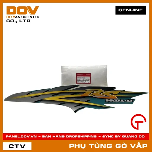 TEM ỐP SƯỜN TRÁI *BG132M* MÃ PHỤ TÙNG 87108KTL640ZE — 87108KTL640ZE