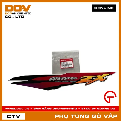 TEM A ỐP SƯỜN TRÁI *NH193P* MÃ PHỤ TÙNG 87108KTL780ZA — 87108KTL780ZA