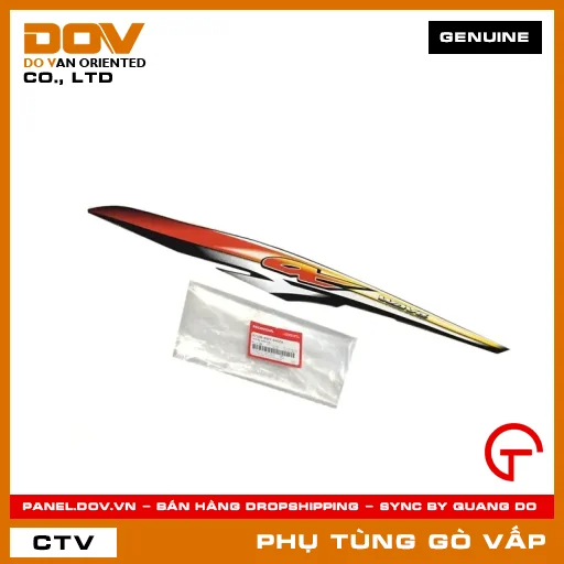 TEM ỐP SƯỜN TRÁI MÃ PHỤ TÙNG 87108KWY940ZA — 87108KWY940ZA