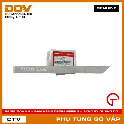 TEM ỐP SƯỜN PHẢI R150F MÃ PHỤ TÙNG 87109KFV950ZA — 87109KFV950ZA