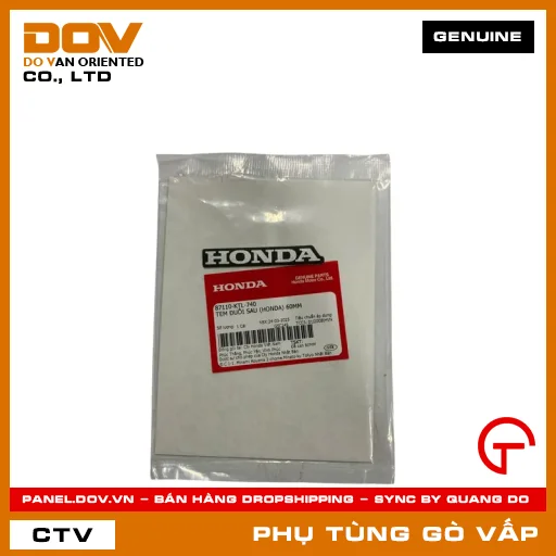 TEM ĐUÔI SAU (HONDA) 60MM MÃ PHỤ TÙNG 87110KTL740 — 87110KTL740