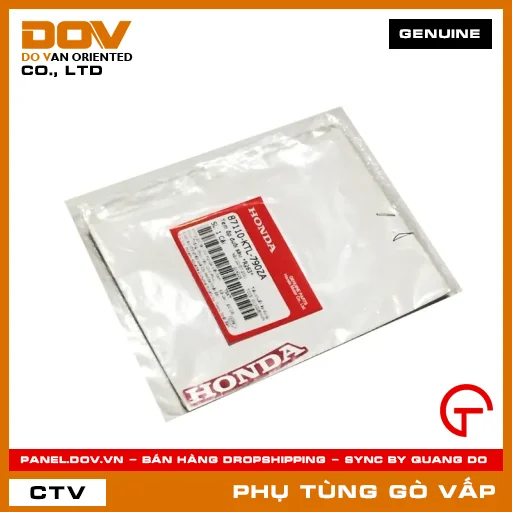 TEM ỐP ĐUÔI SAU *R263* MÃ PHỤ TÙNG 87110KTL790ZA — 87110KTL790ZA