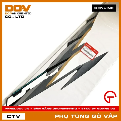 TEM ỐP SƯỜN TRÁI *NHA69P* MÃ PHỤ TÙNG 87110KVL940ZB — 87110KVL940ZB