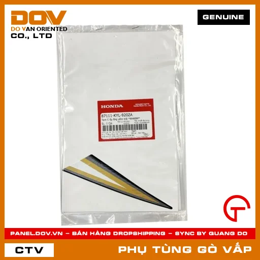 TEM C ỐP ỐNG YẾM TRÁI *NHA69P* MÃ PHỤ TÙNG 87111KYL920ZA — 87111KYL920ZA