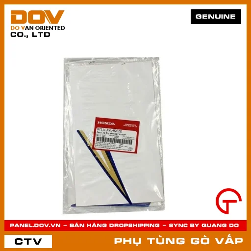 TEM C ỐP ỐNG YẾM TRÁI *B206M* MÃ PHỤ TÙNG 87111KYL920ZD — 87111KYL920ZD