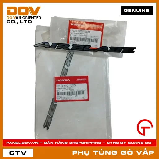 MARK ỐP SƯỜN *TYPE1* MÃ PHỤ TÙNG 87121KVGV00ZA — 87121KVGV00ZA