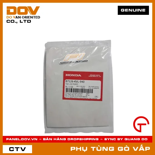TEM CHỮ PGMFI MÃ PHỤ TÙNG 87126KVL940 — 87126KVL940