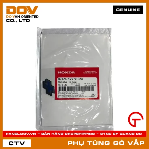 MARK PLUS + (3 MÀU) MÃ PHỤ TÙNG 87126KVV910ZA — 87126KVV910ZA