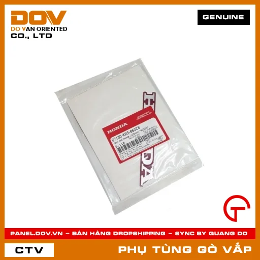TEM CHỮ HONDA (120MM) *R203M* MÃ PHỤ TÙNG 87130KRS860ZB — 87130KRS860ZB