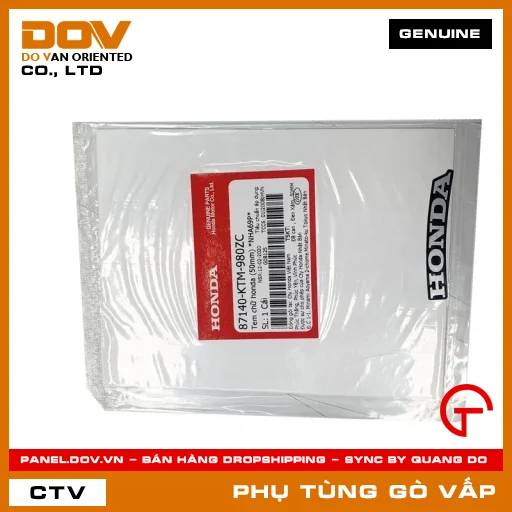 TEM CHỮ HONDA (50MM) *NHA69P* MÃ PHỤ TÙNG 87140KTM980ZC — 87140KTM980ZC