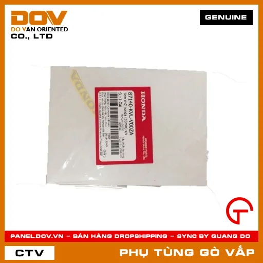 TEM CHỮ HONDA (50MM) S/S MÃ PHỤ TÙNG 87140KVLV00ZA — 87140KVLV00ZA