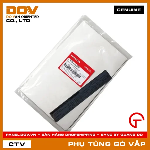 TEM THÔNG SỐ VỎ & XÍCH TẢI MÃ PHỤ TÙNG 87505KTL640 — 87505KTL640