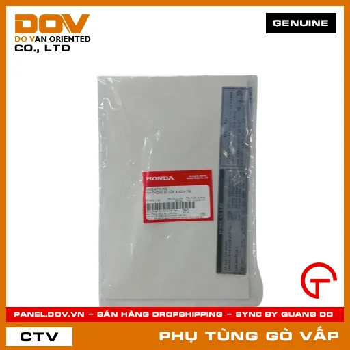 TEM THÔNG SỐ VỎ & XÍCH TẢI MÃ PHỤ TÙNG 87505KTM900 — 87505KTM900