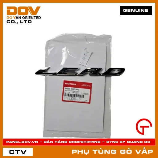 TEM ỐP SƯỜN (LEAD TRẮNG) MÃ PHỤ TÙNG 87515GGE900 — 87515GGE900