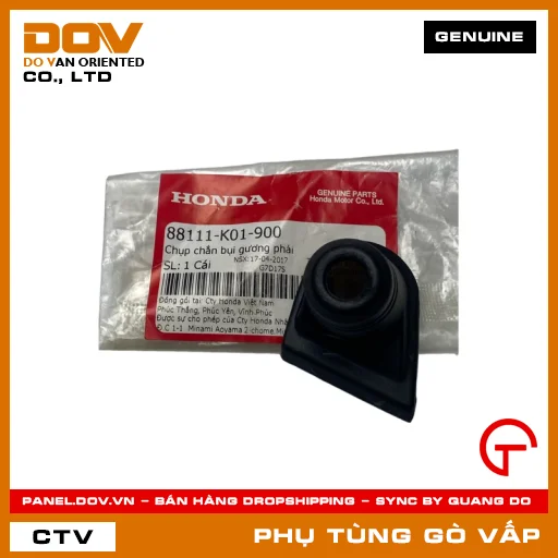 CHỤP CHẮN BỤI KIẾNG PHẢI MÃ PHỤ TÙNG 88111K01900 — 88111K01900