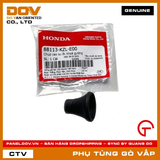 CHỤP CAO SU ỐC KHOÁ KIẾNG MÃ PHỤ TÙNG 88113KZLE00 — 88113KZLE00