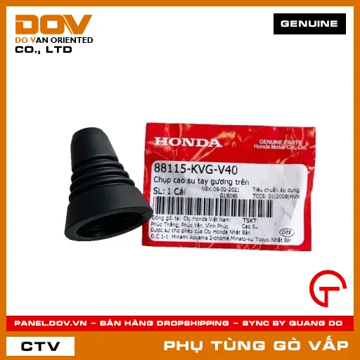 CHỤP CAO SU TAY KIẾNG TRÊN MÃ PHỤ TÙNG 88115KVGV40 — 88115KVGV40