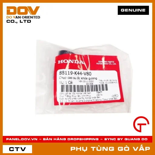 CHỤP CAO SU ỐC KHÓA KIẾNG MÃ PHỤ TÙNG 88119K44V80 — 88119K44V80